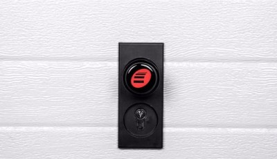 BLACK MECHANICAL LOCK WITH LOGO