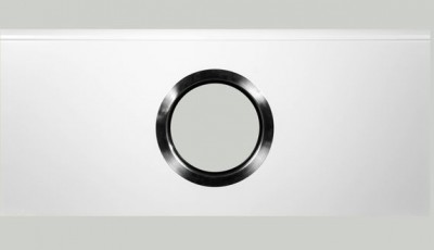 ROUND WINDOW IN SECTION WITH DIAMETER OF 330 MM